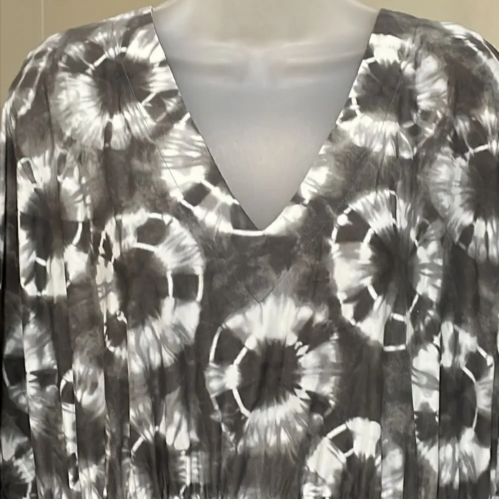 NWOT Michael Kors Tie Dye Blouse.  Size M/L Medium Large